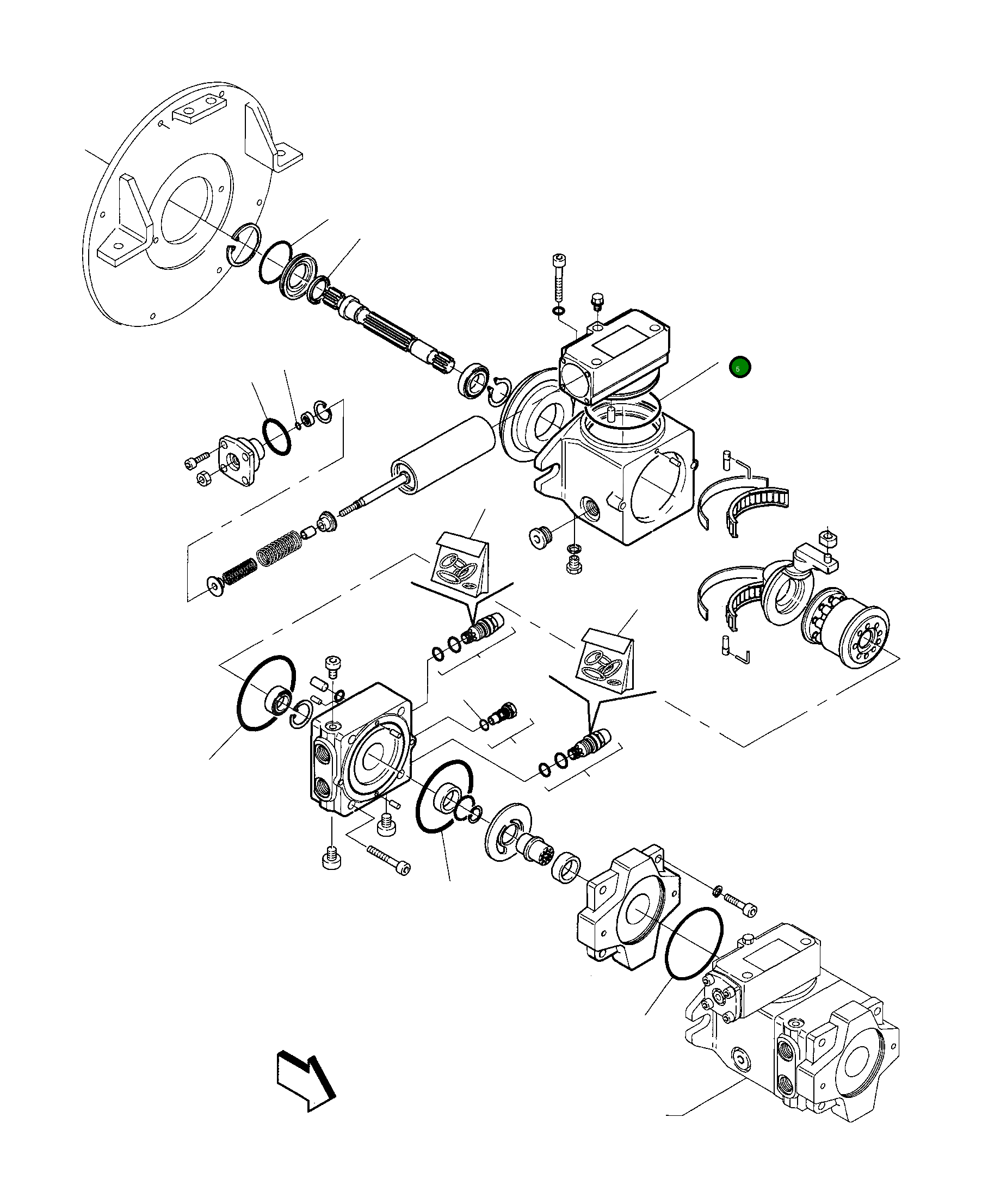Кольцо уплотнительное (O-Ring) 840225167 Komatsu