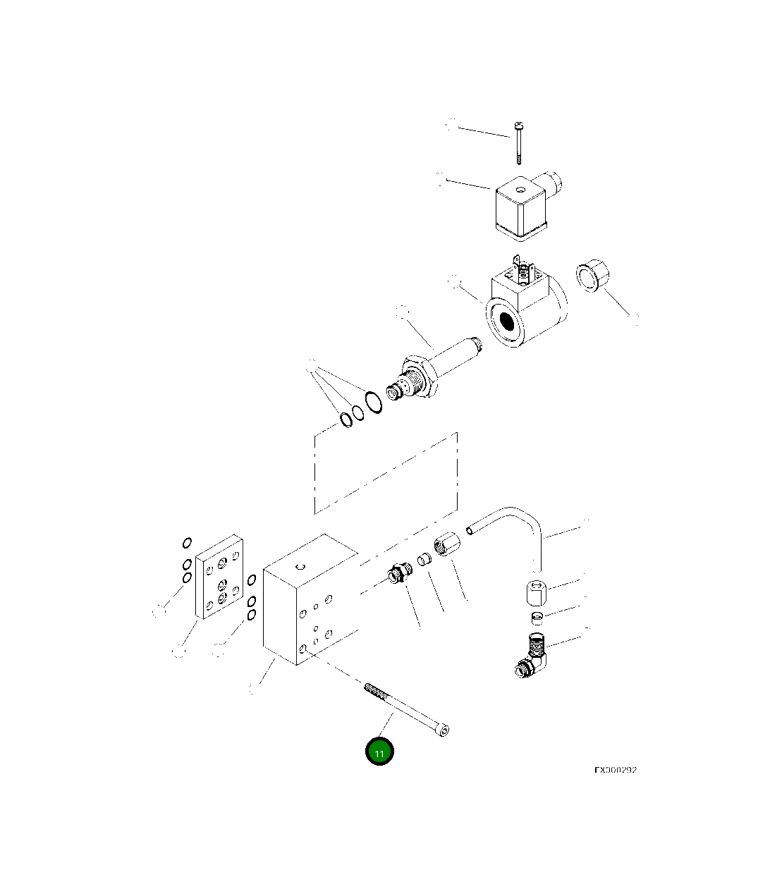 Болт 22603 Komatsu