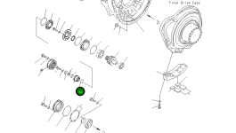 Кольцо уплотнительное (O-Ring) 19M-22-11980 Komatsu