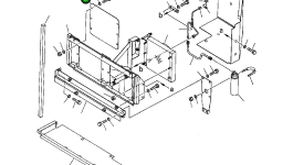 Крышка 209-979-5340 Komatsu