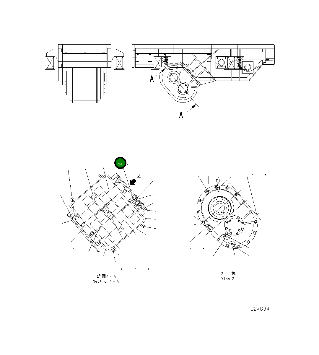 Болт KNKFV10242 Komatsu