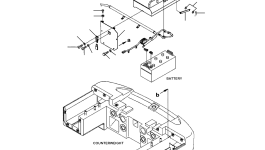 Крышка 421-06-44510 Komatsu