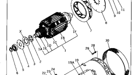 Вал DY39710-10012 Komatsu