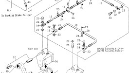 Шланг (K4) BW053615 Komatsu