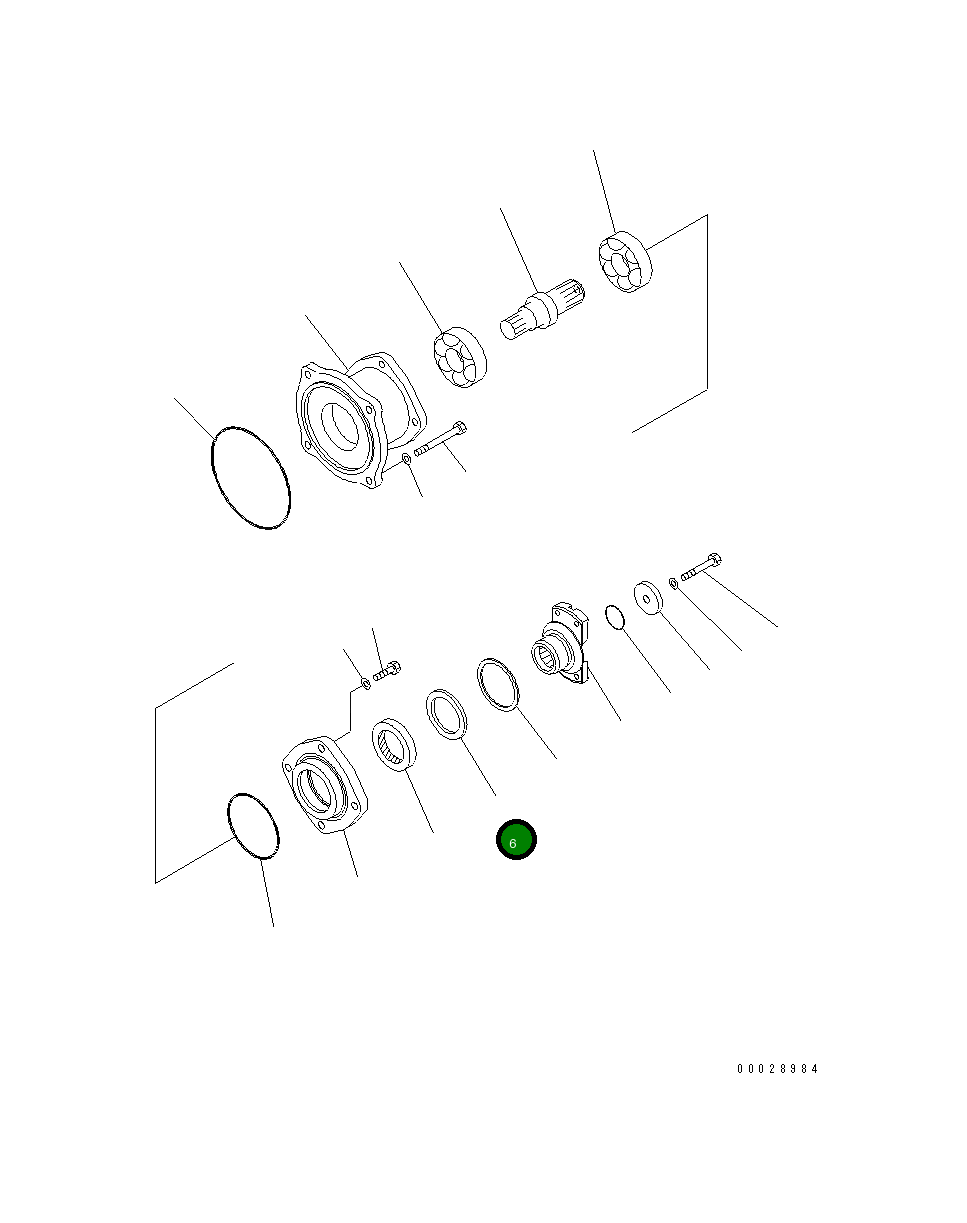 Кольцо 11Y-960-1150 Komatsu