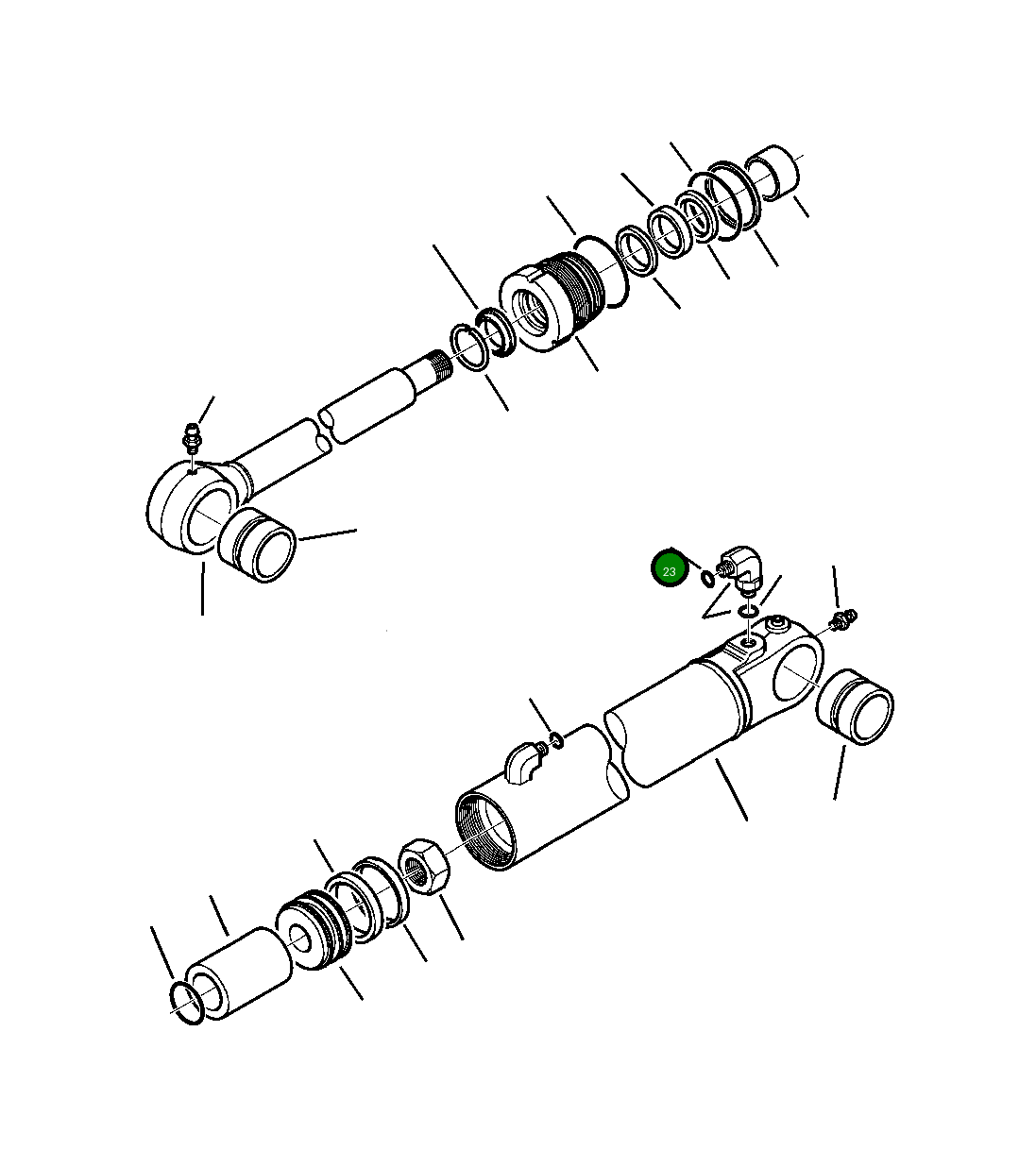 Кольцо уплотнительное (O-Ring) 2938-6C-1270 Komatsu