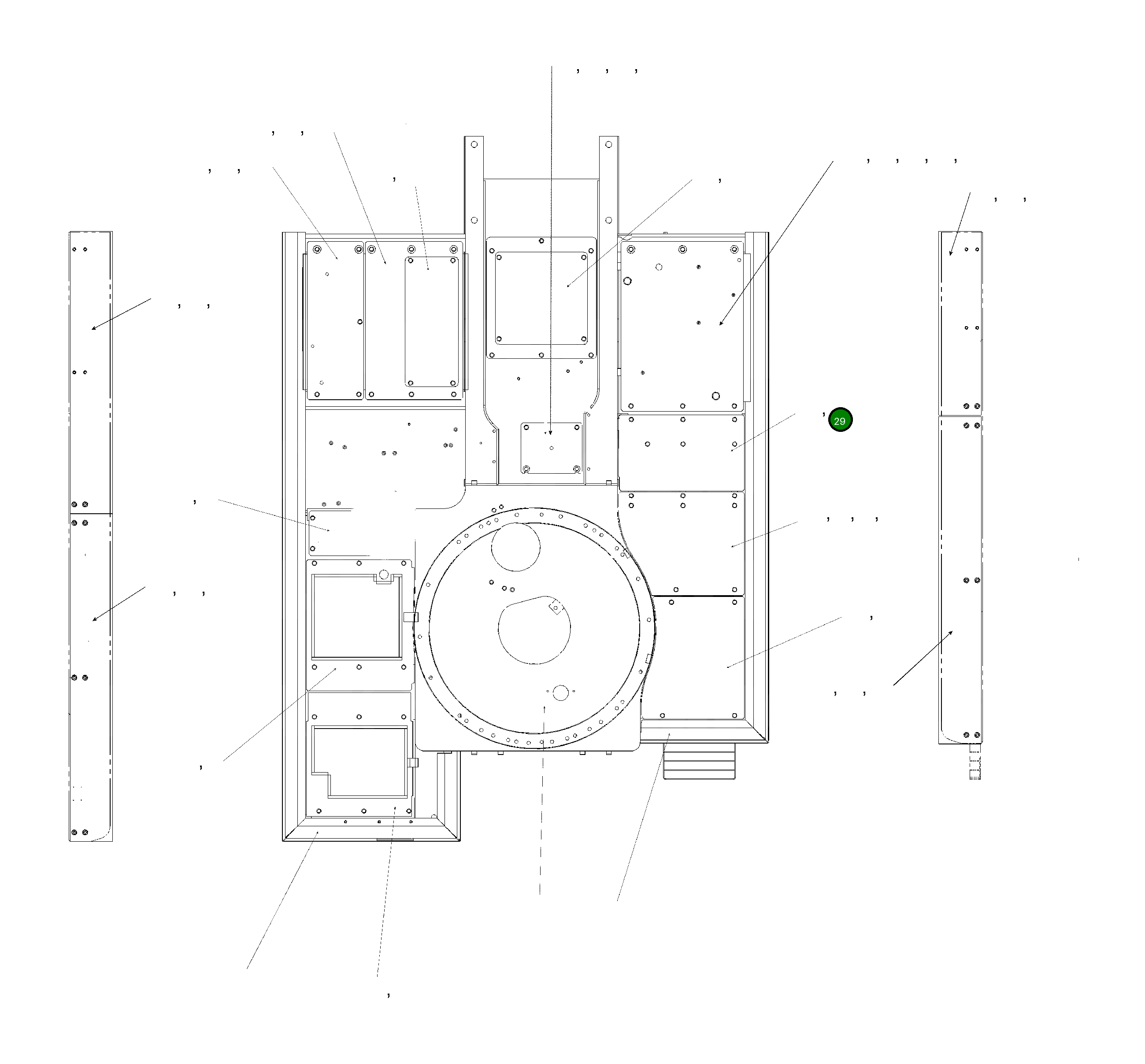 Крышка 20Y-54-KA440NK Komatsu