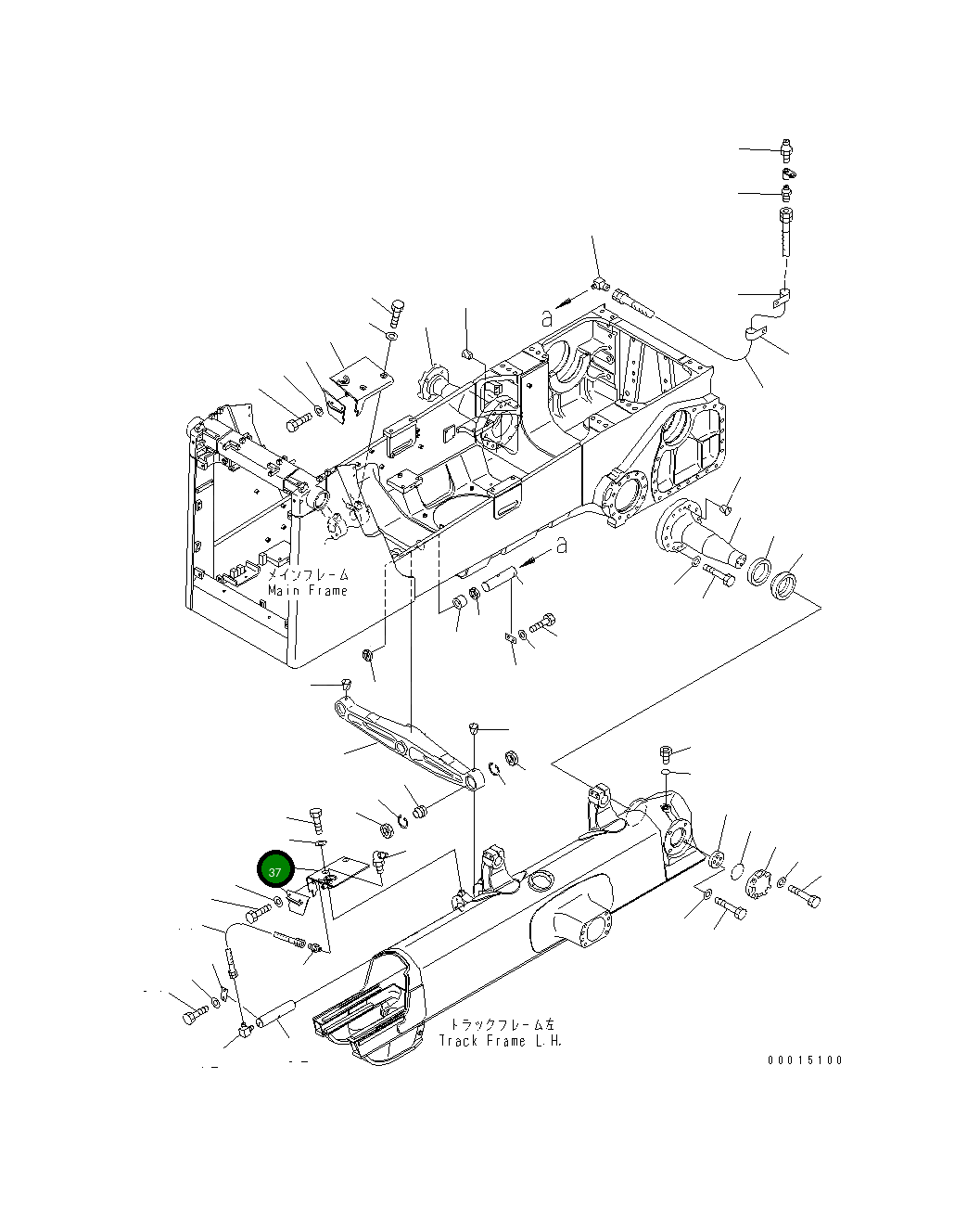 Крышка 14Y-50-31110 Komatsu