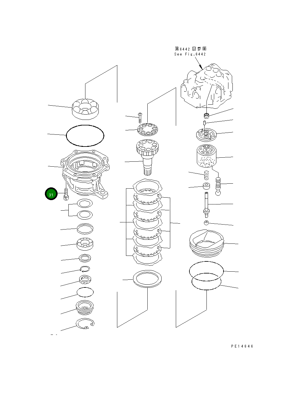 Болт 706-87-50360 Komatsu