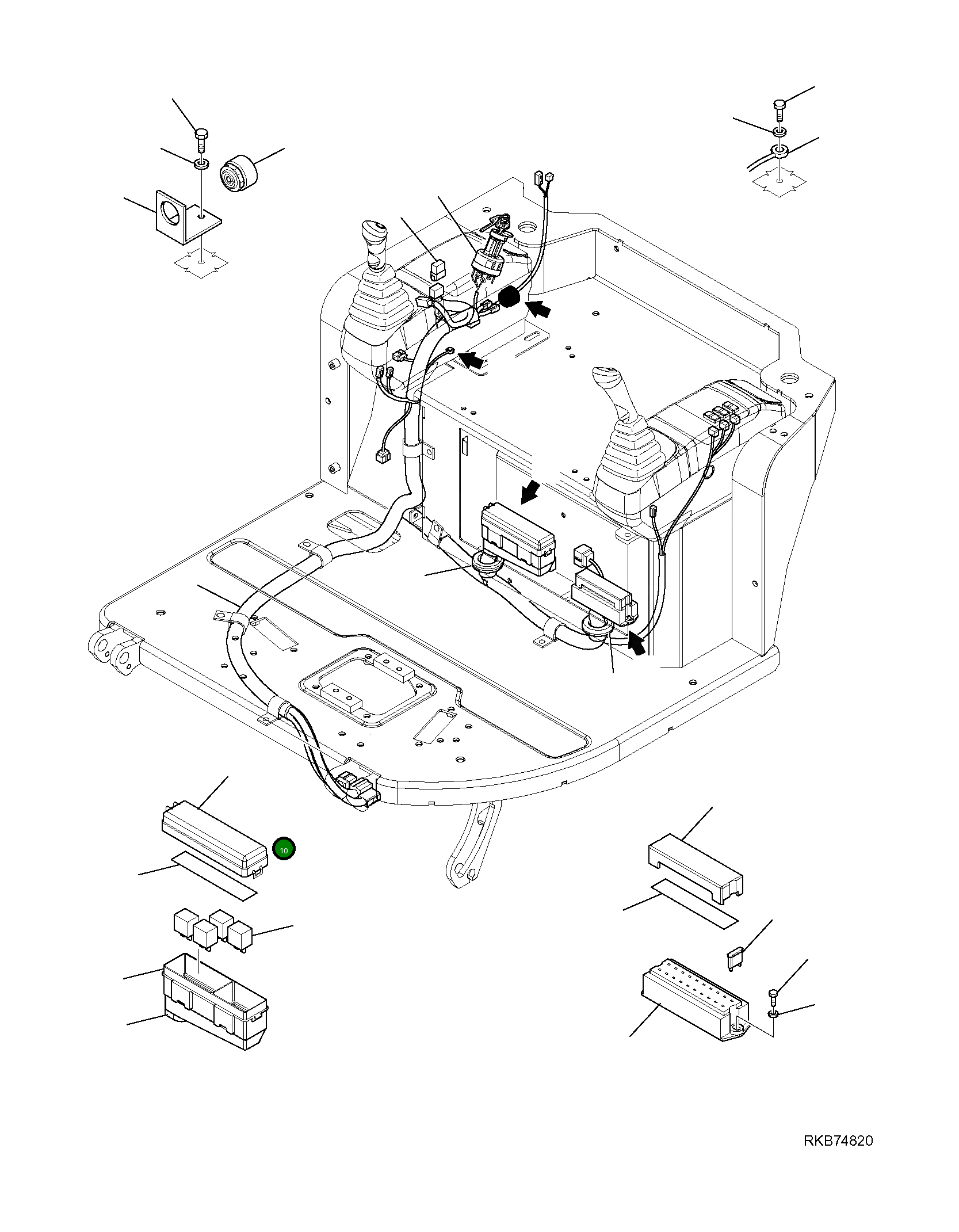 Крышка 22L-09-R3F50 Komatsu