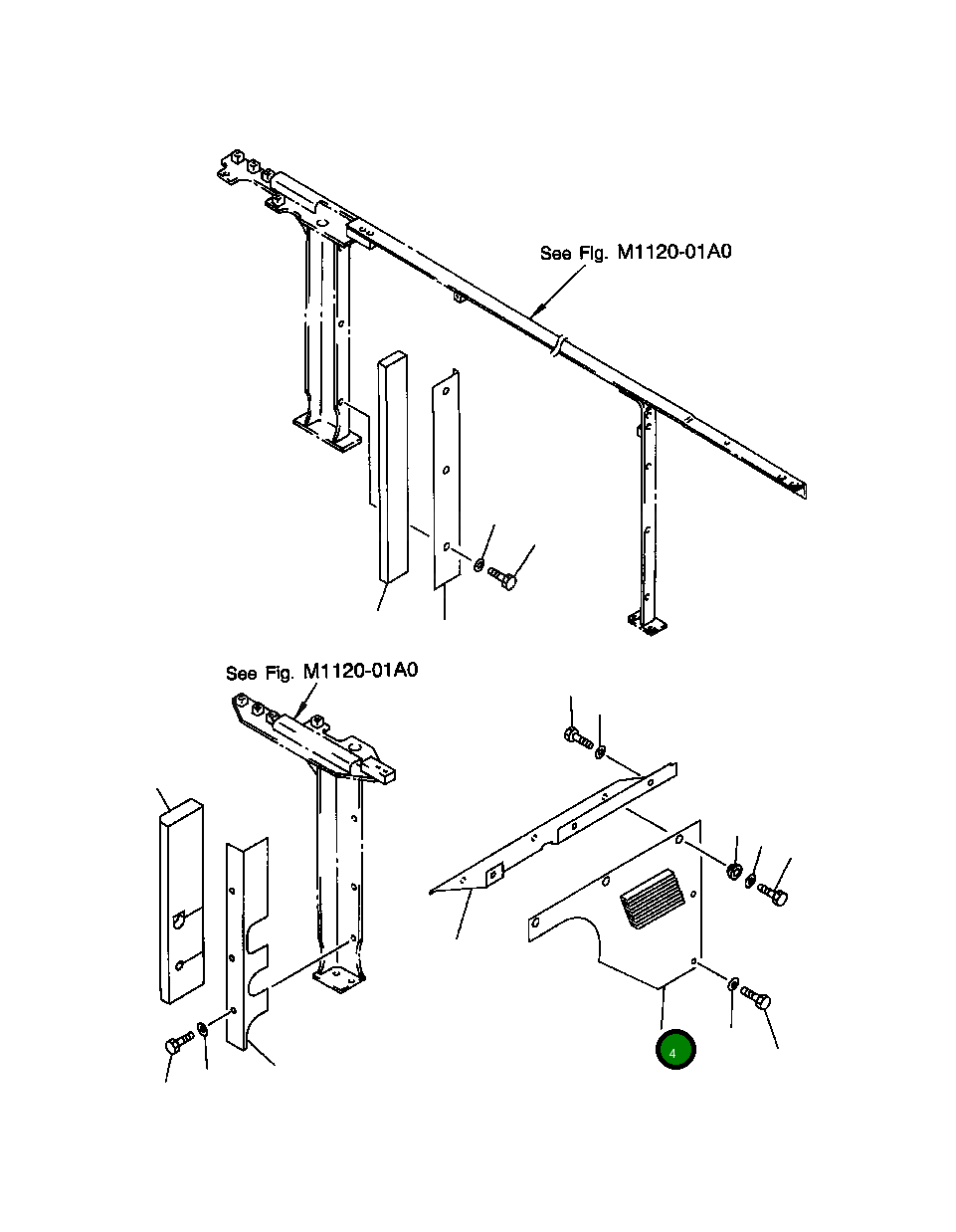 Крышка 208-54-68190  Komatsu