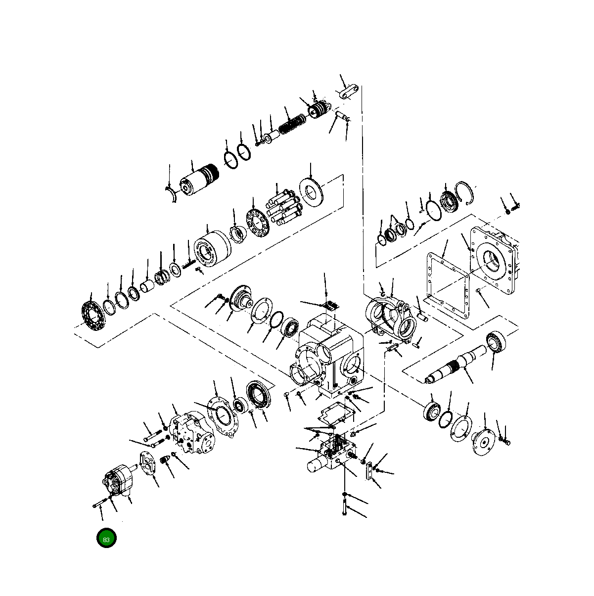 Болт 82 068 Komatsu