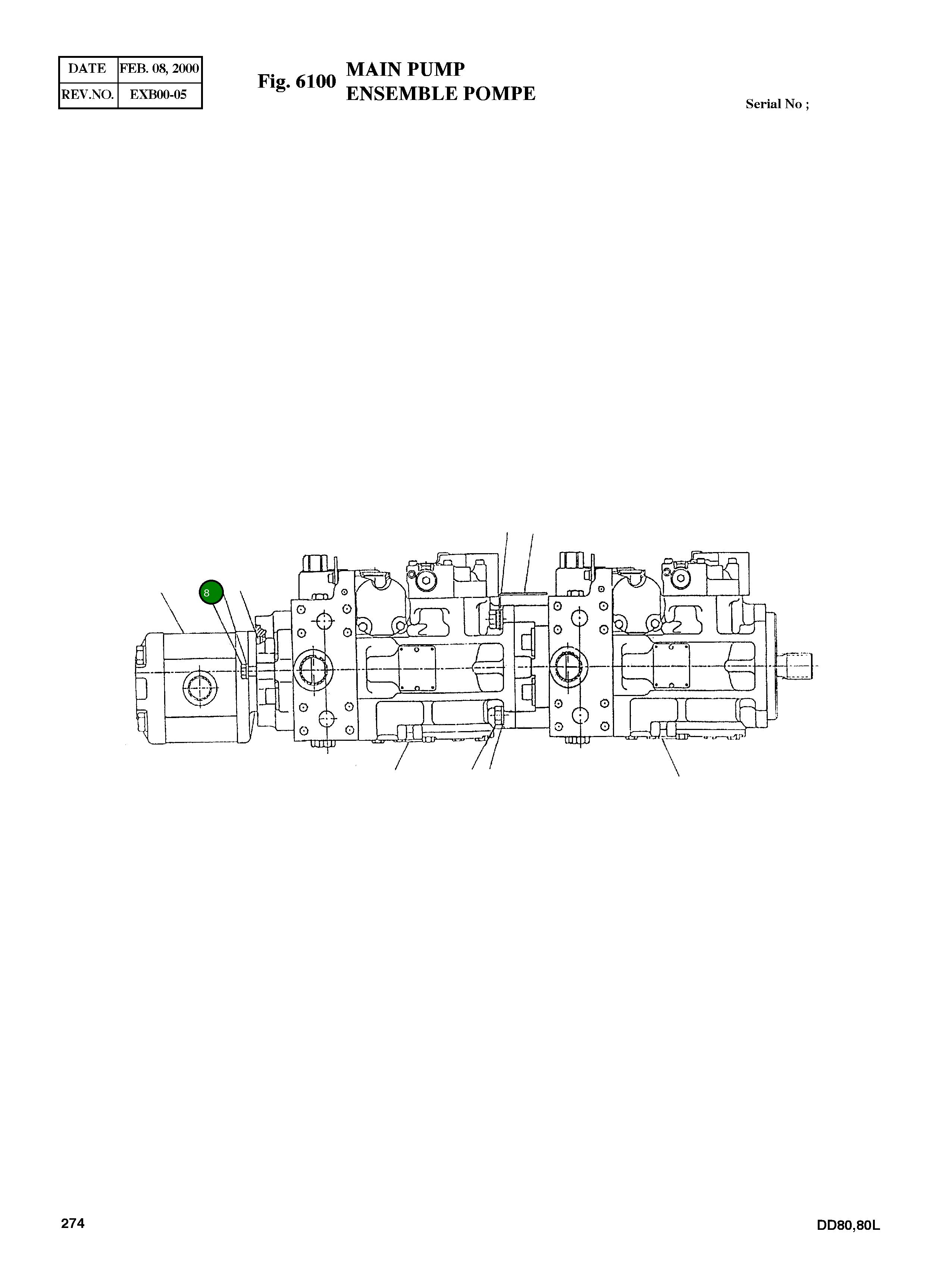 Болт 9007200-3716 Komatsu