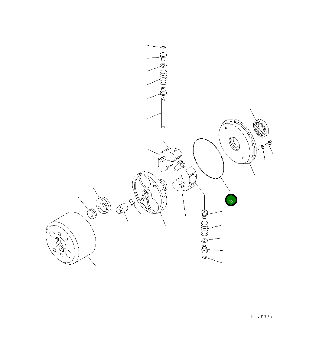 Кольцо уплотнительное (O-Ring) DK156829-0500 Komatsu