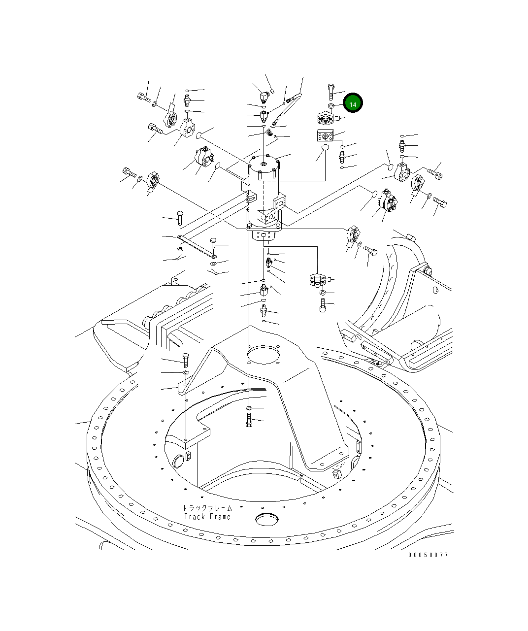 Болт 01018-31495 Komatsu