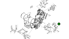 Крышка 6261-11-8280 Komatsu