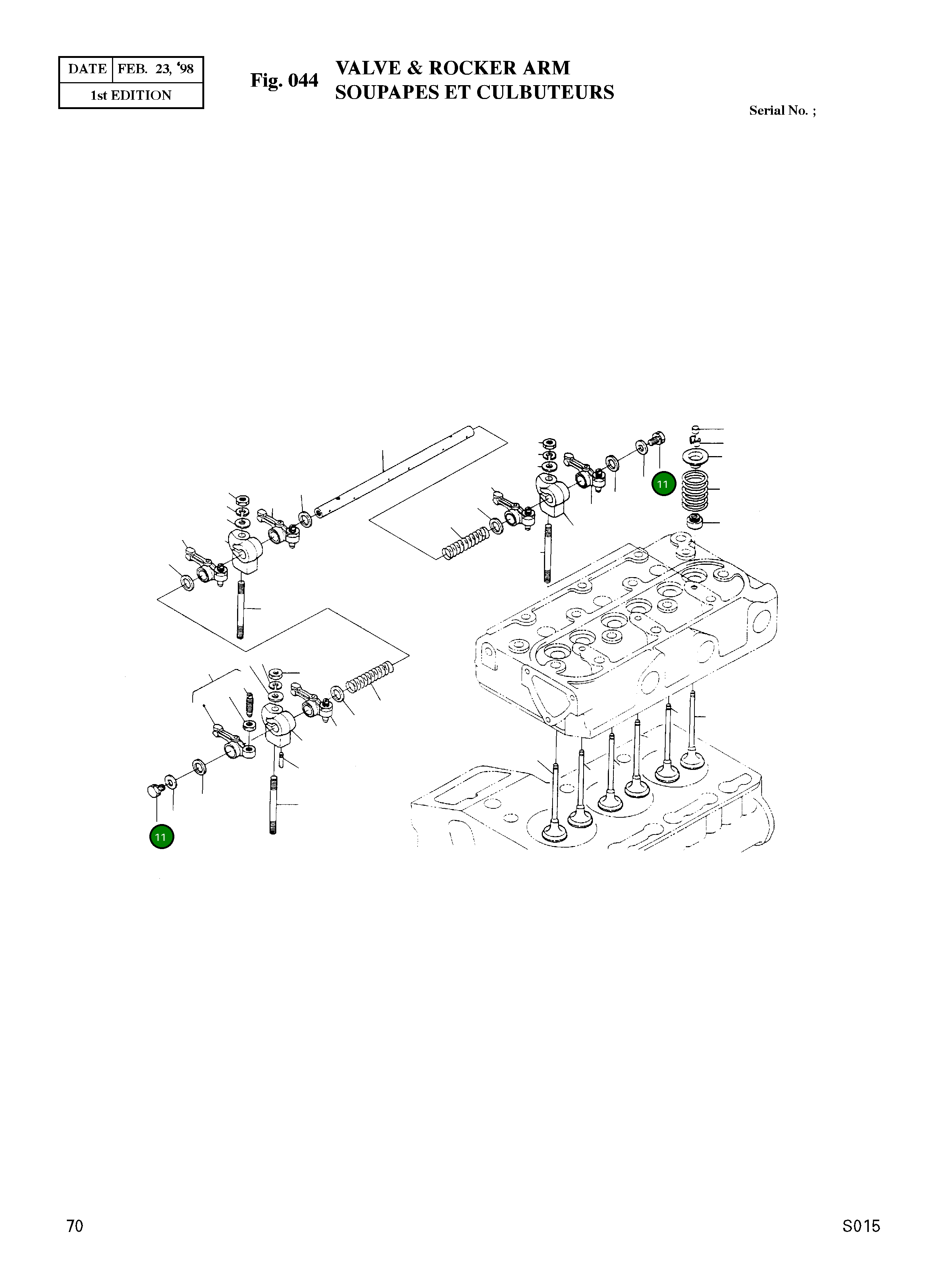 Болт 01023-50610 Komatsu