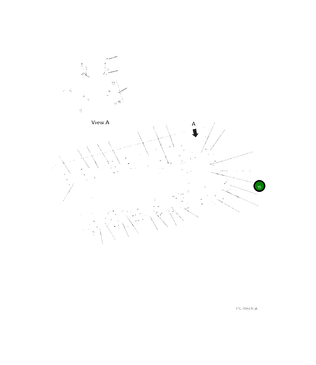 Крышка 208-54-A1840 Komatsu