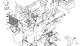 Крышка BW023182 Komatsu
