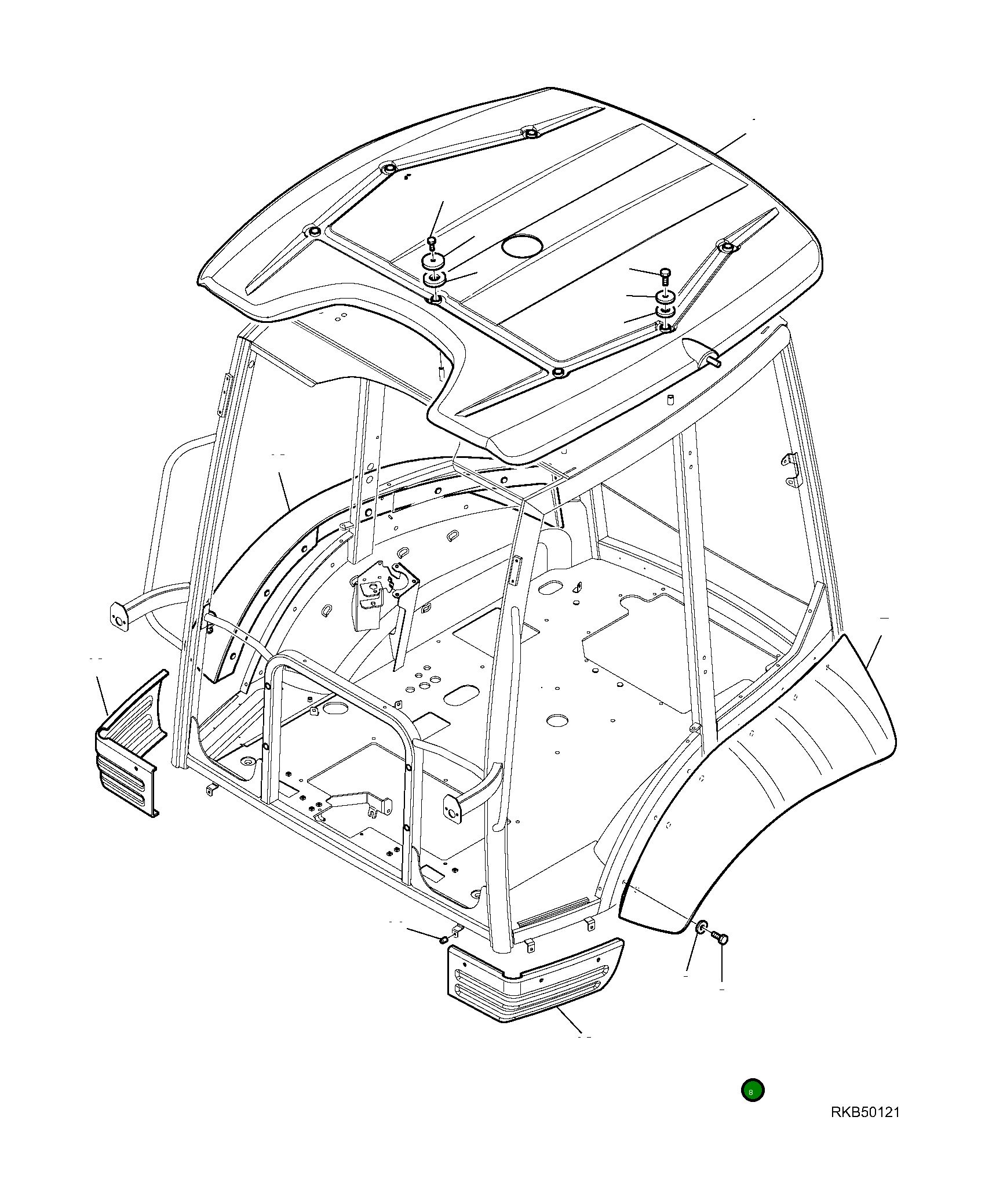 Болт 42N-54-15170 Komatsu