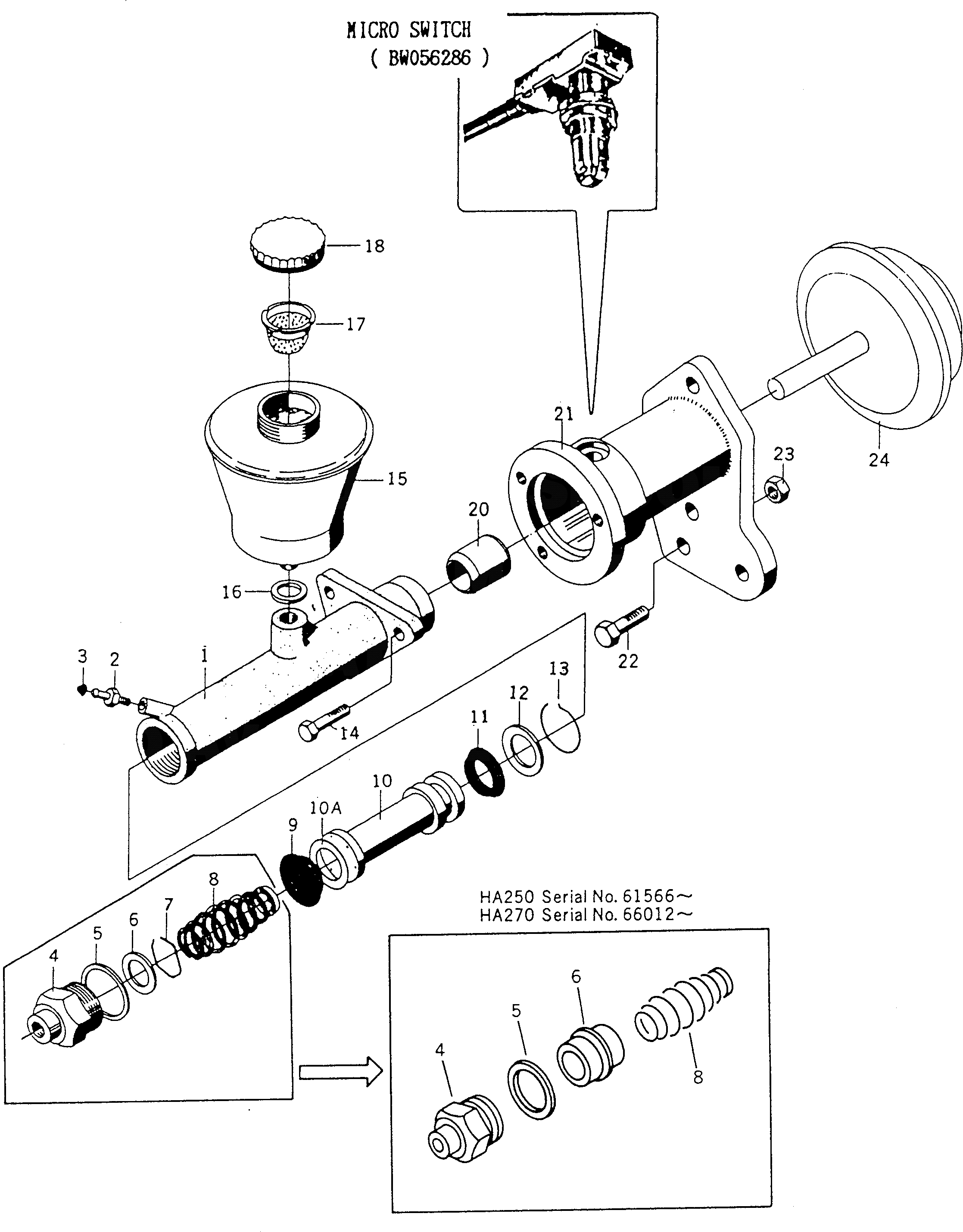 Кольцо BW053922  Komatsu