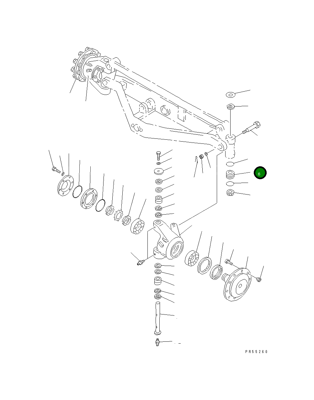 Крышка 234-27-32460 Komatsu