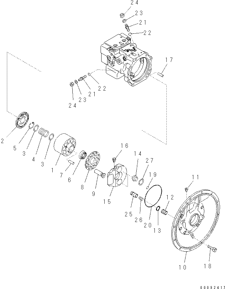 Кольцо уплотнительное (O-Ring) 708-7T-51210  Komatsu