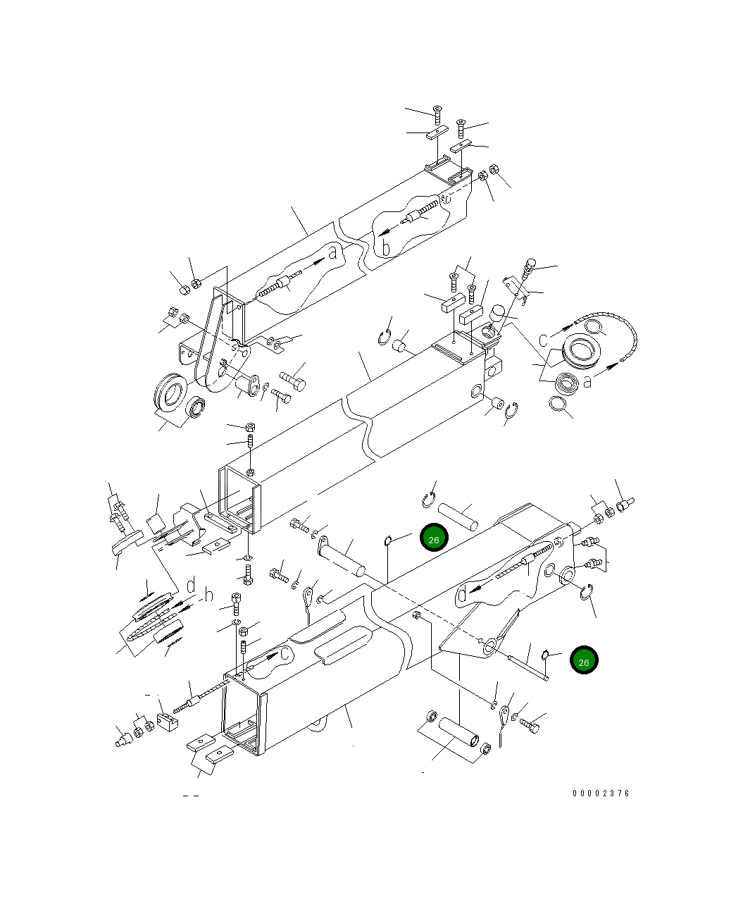 Кольцо MH21911-01202 Komatsu