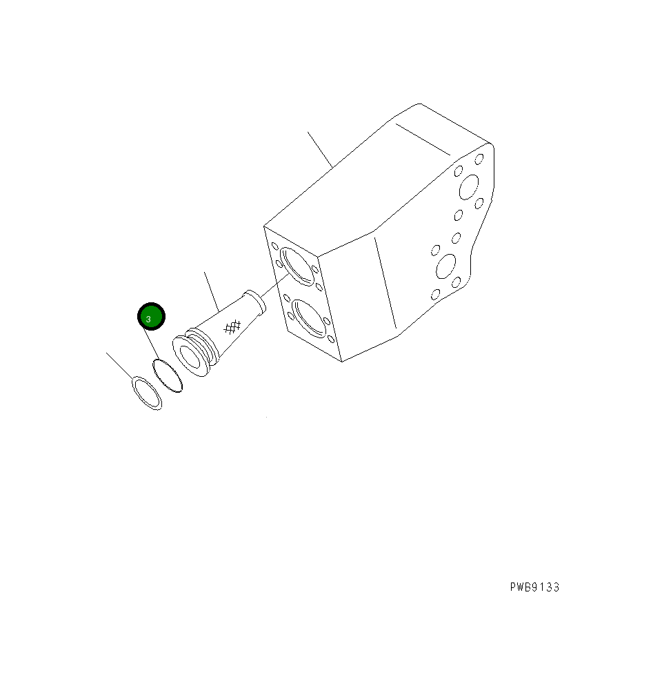 Кольцо уплотнительное (O-Ring) 386 422 R1 Komatsu
