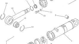 Кольцо 195-71-51262 Komatsu