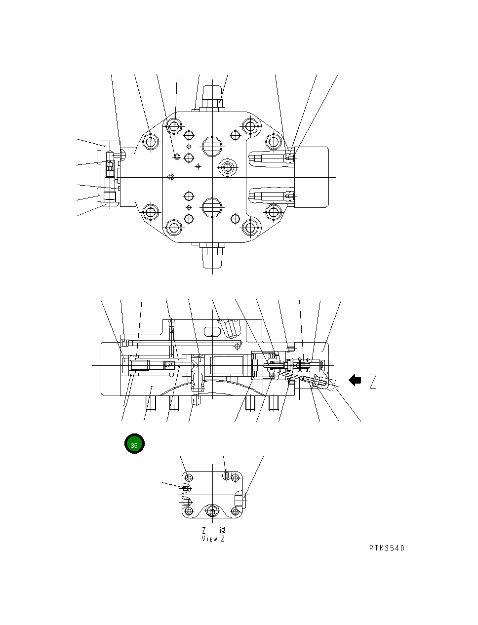 Кольцо (K1) 20G-60-K4260 Komatsu