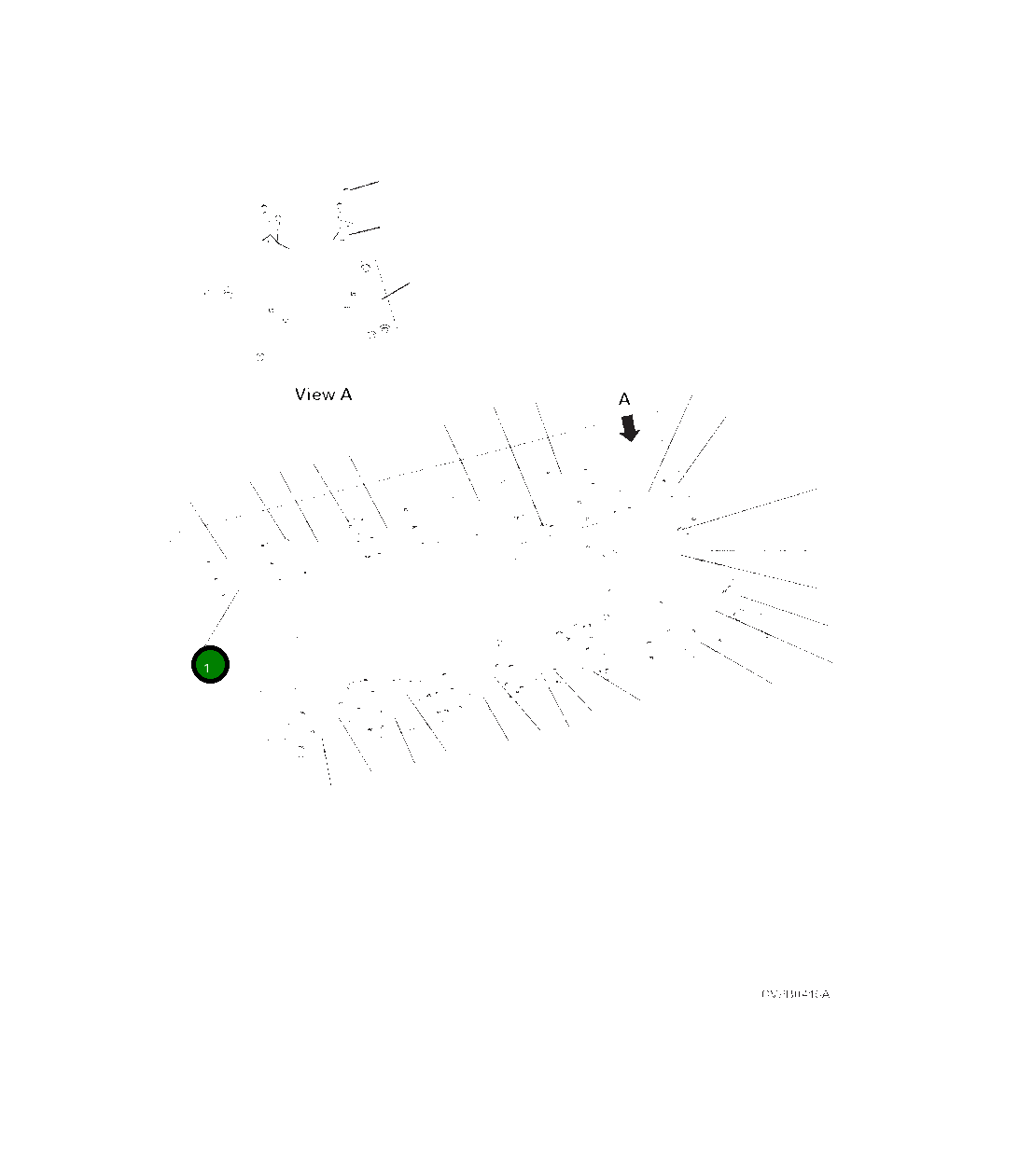 Крышка 208-54-A1720  Komatsu