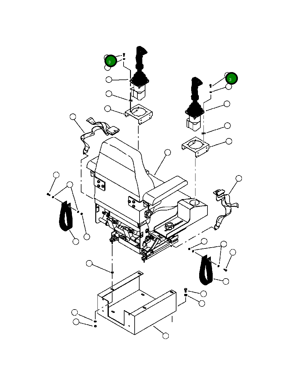 Болт 16133KF Komatsu