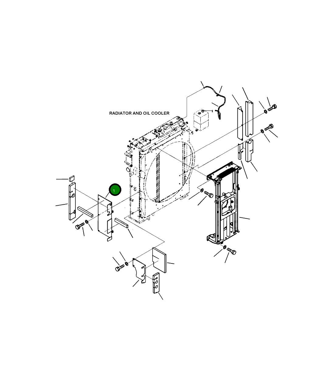 Крышка 203-03-41662  Komatsu