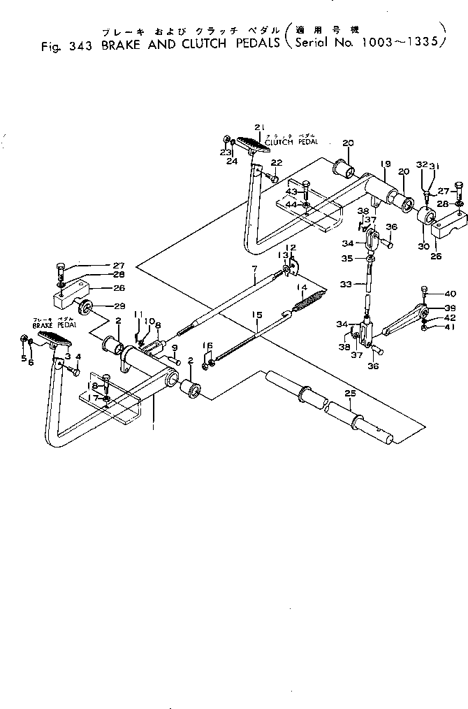 Болт 01000-40855  Komatsu