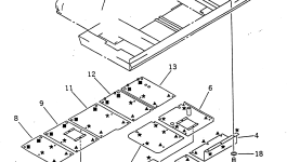 Крышка 203-54-55541 Komatsu