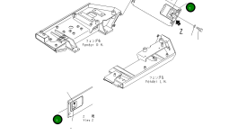 Крышка 124-54-53211 Komatsu