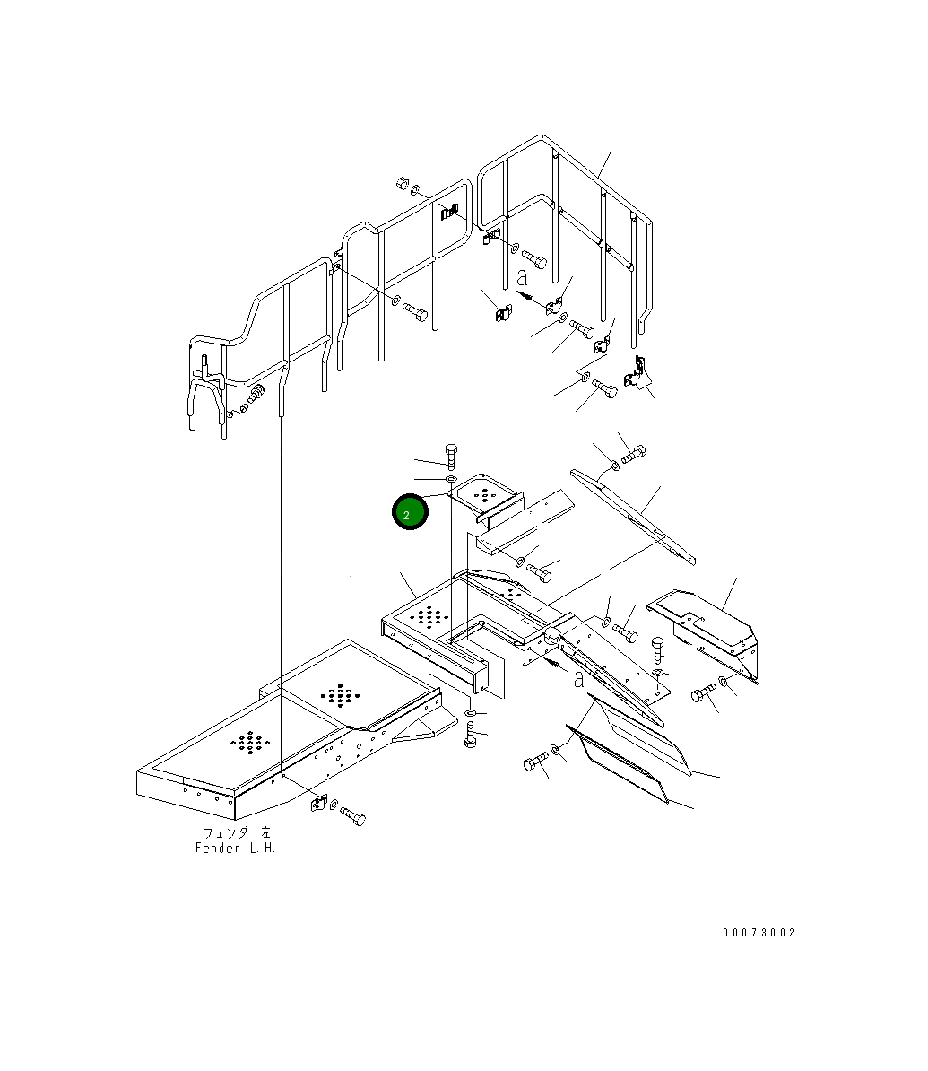 Крышка 426-54-34362  Komatsu