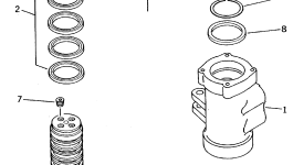 Вал 703-07-92710 Komatsu