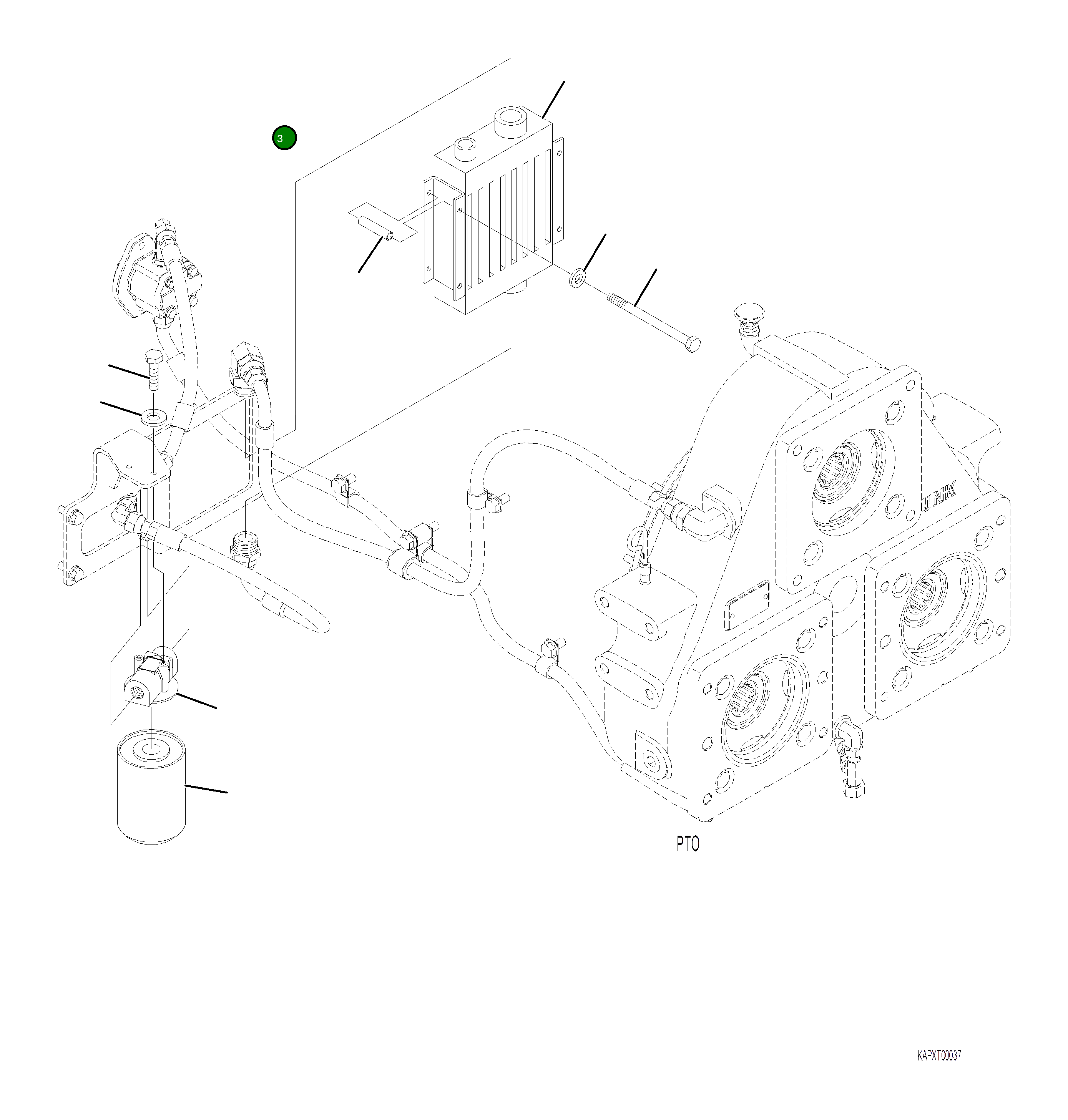 Болт 01010-D0680  Komatsu