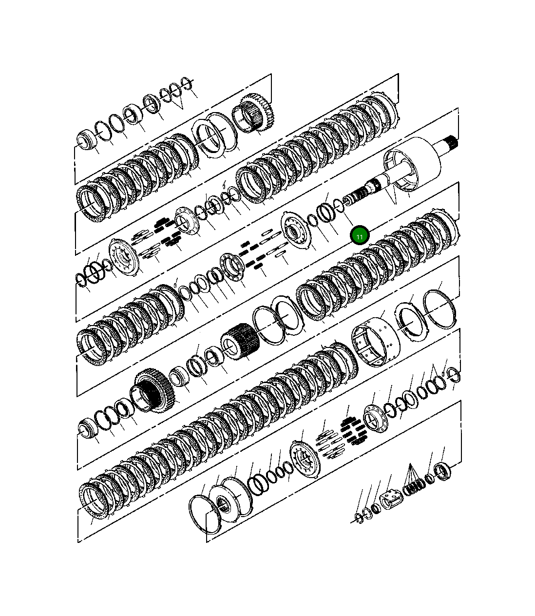 Кольцо уплотнительное (O-Ring) 730 921 C1 Komatsu