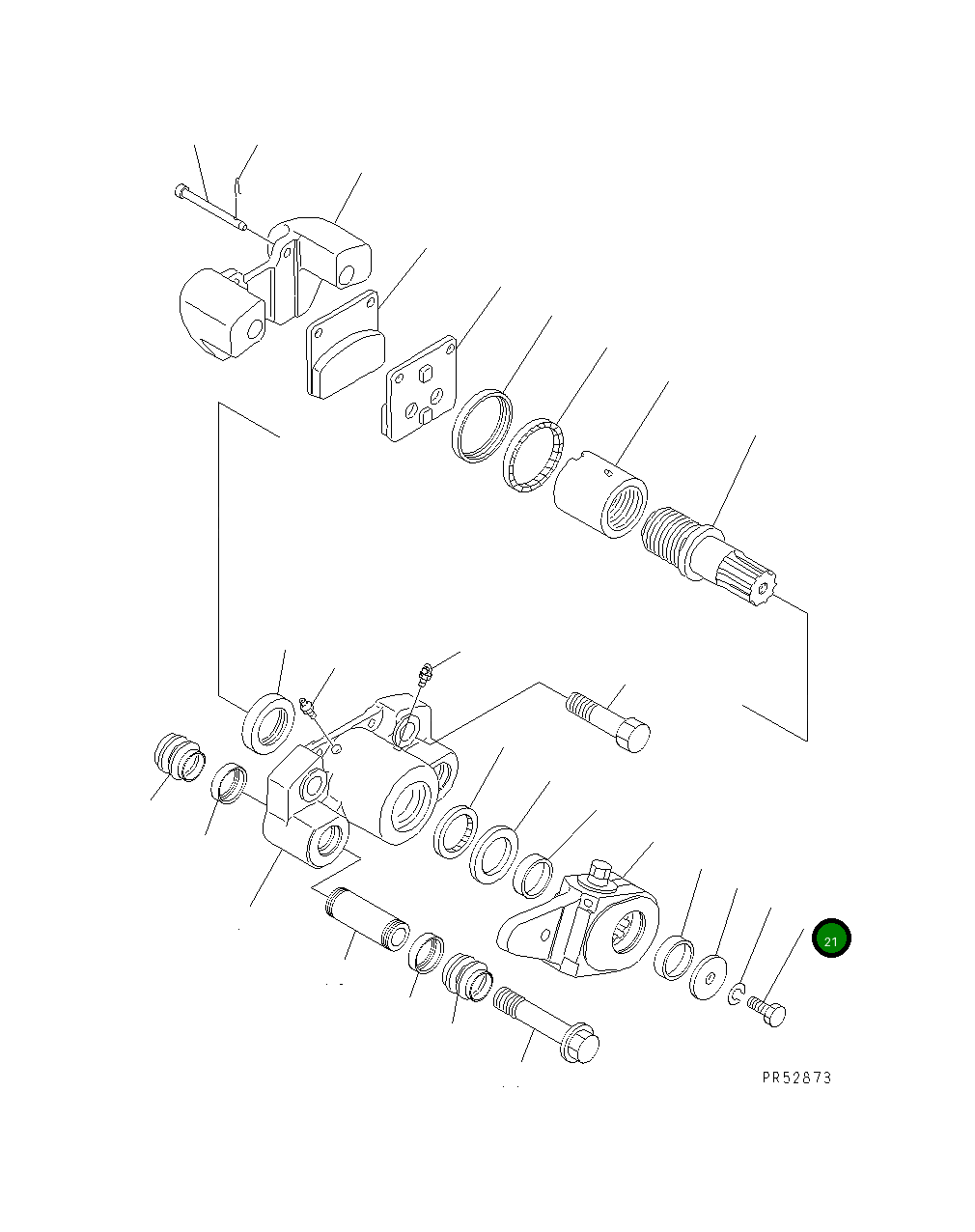 Болт 421-43-15260 Komatsu