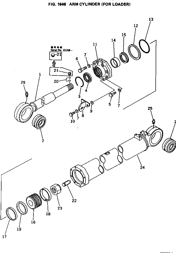 Кольцо 198-63-43530  Komatsu