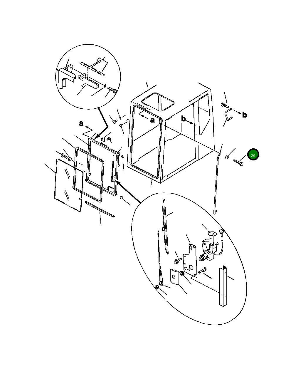 Болт 20Y-43-14360 Komatsu