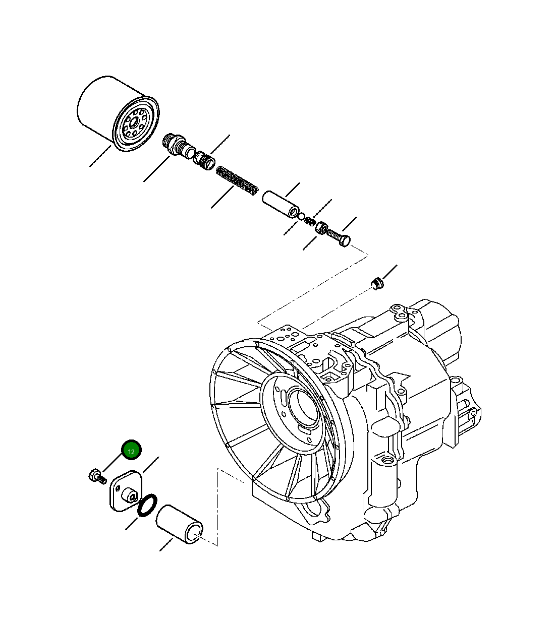 Болт CA0020777  Komatsu