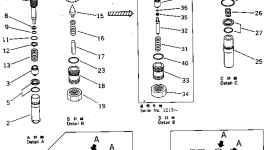 Кольцо уплотнительное (O-Ring) 700-20-11410 Komatsu
