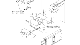 Крышка 209-54-79490 Komatsu
