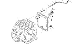 Крышка 23H-22-12120 Komatsu