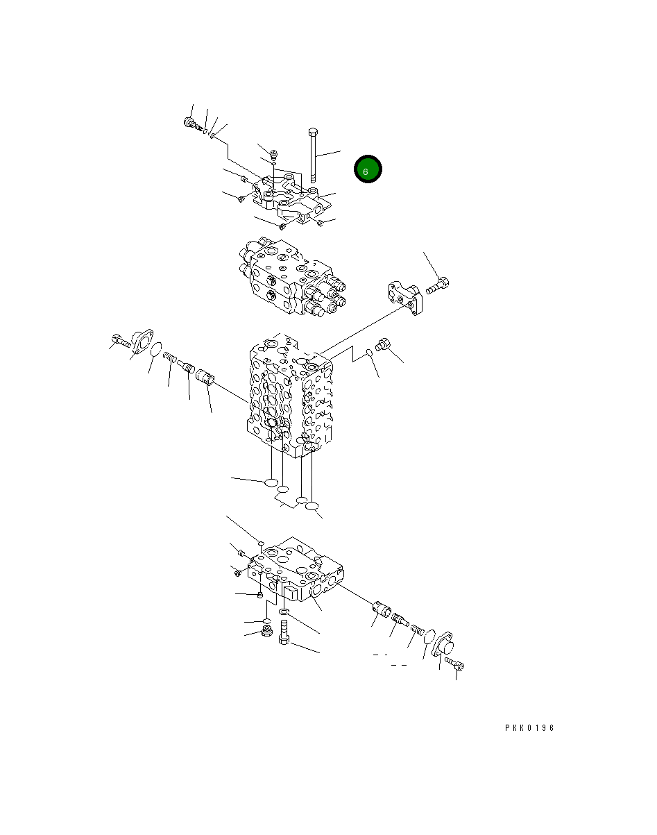 Болт 01010-61465 Komatsu
