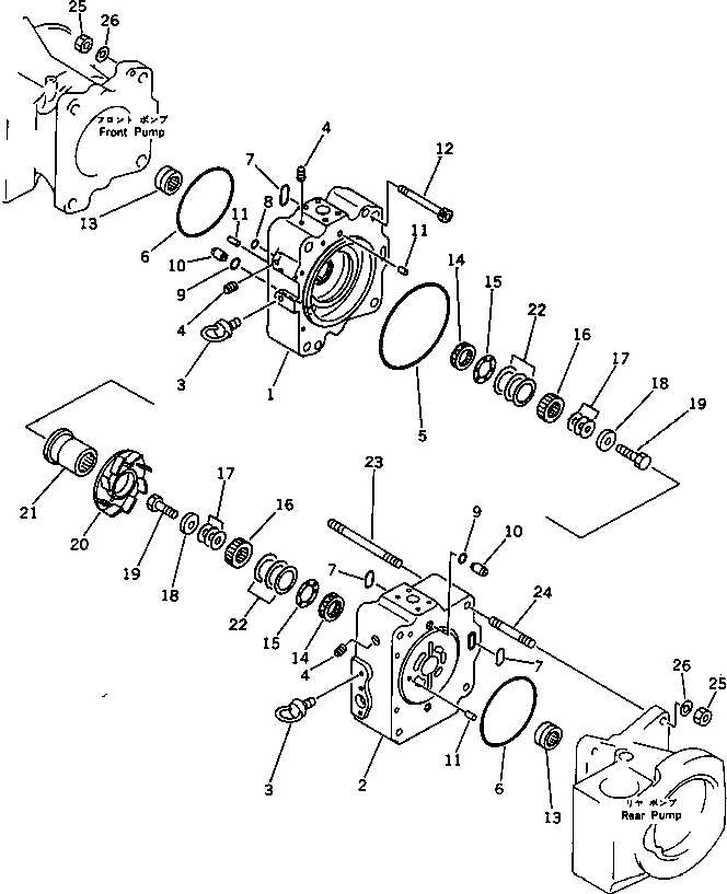 Болт 01010-51016 Komatsu